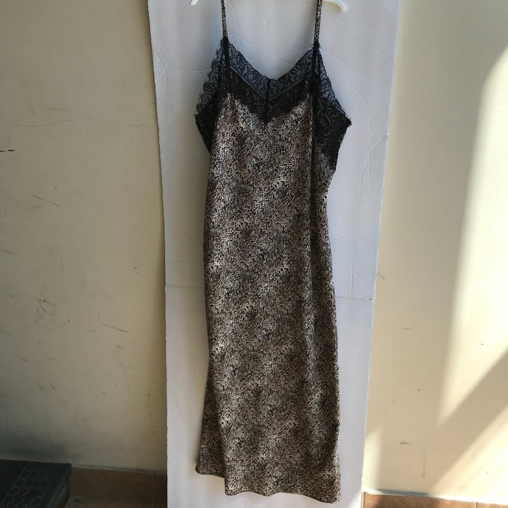 Vylette Python Lace Chemise Size Medium